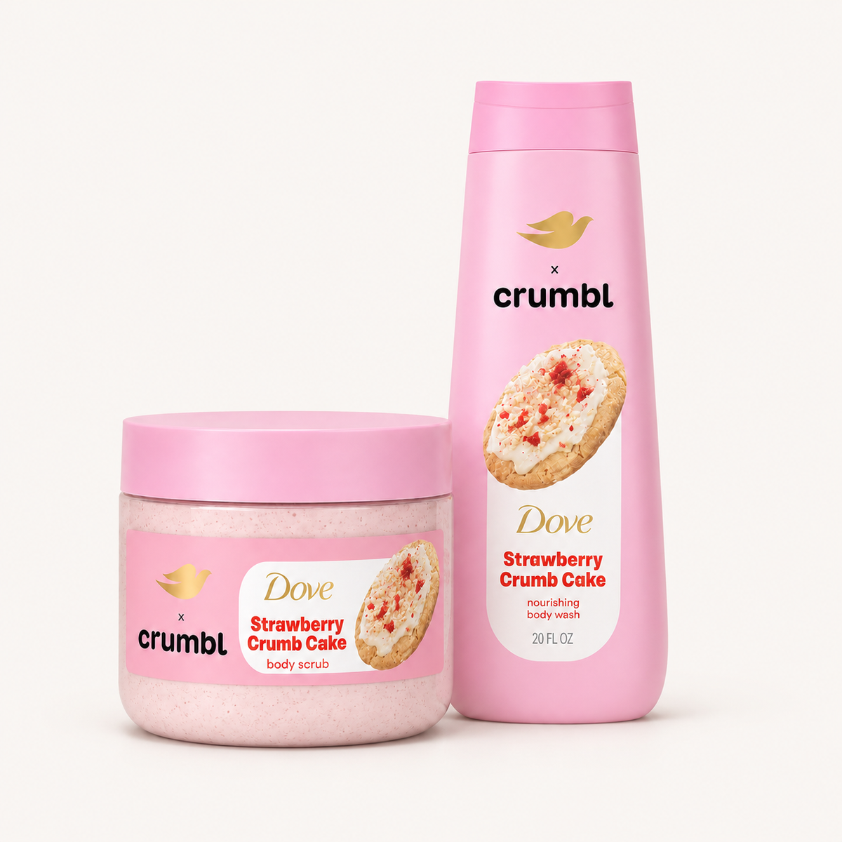 Ducha Crumbl strawberry